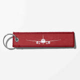 Airbus A320 Silhouette Designed Key Chains