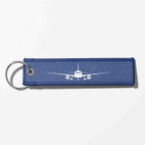 Airbus A320 Silhouette Designed Key Chains