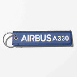 Airbus A330 & Text Designed Key Chains