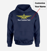 Custom Name & Badge (3) Designed Hoodies