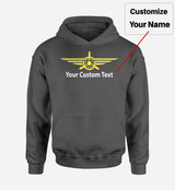 Custom Name & Badge (3) Designed Hoodies