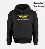 Custom Name & Badge (3) Designed Hoodies