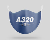 Super Airbus A320 Designed Face Masks