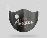 Aviator - Dont Make Me Walk Designed Face Masks