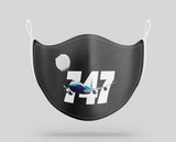 Super Boeing 747 Designed Face Masks