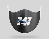 Super Boeing 747 Designed Face Masks