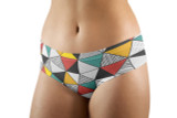 Mixed Triangles Designed Women Panties & Shorts