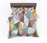 Mixed Triangles Designed Bedding Sets