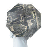 Airplanes Fuselage & Details Designed Umbrella