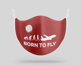 Born To Fly Designed Face Masks