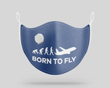 Born To Fly Designed Face Masks