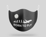 Born To Fly Designed Face Masks