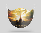 Ready for Departure Passenger Jet Designed Face Masks