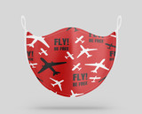 Fly Be Free Designed Face Masks