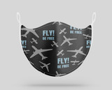 Fly Be Free Designed Face Masks