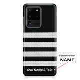 Silver Pilot Epaulette Designed (Customizable) Samsung S & Note Cases