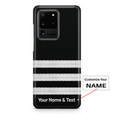 Silver Pilot Epaulette Designed (Customizable) Samsung S & Note Cases
