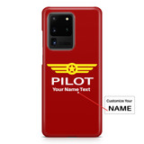 Pilot & Badge (+Customizable Name) Designed Samsung S & Note Cases