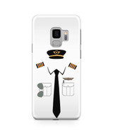 Pilot Uniform Designed (2,3,4 Lines - Customizable Name) Samsung S & Note Cases