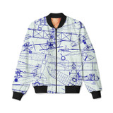 Amazing Drawings of Old Aircrafts Designed 3D Pilot Bomber Jackets