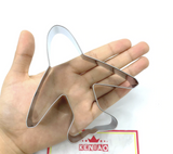 Airplane Shape Cookie & Biscuit Cutter (Stainless Steel)