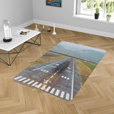 Amazing Mountain View & Runway Designed Carpet & Floor Mats