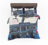 Airbus A350 Cockpit Designed Bedding Sets