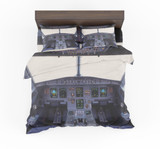 Airbus A320 Cockpit Wide Designed Bedding Sets