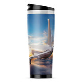 Airliner Jet Cruising over Clouds Printed iPhone Cases