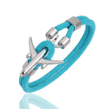 (Edition 2) Super Quality Stylish Airplane Shape Bracelets (Pure Colours)