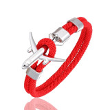 Super Quality Stylish Airplane Shape Bracelets (Pure Colours)