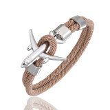 Super Quality Stylish Airplane Shape Bracelets (Pure Colours)