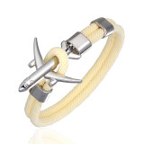 Super Quality Stylish Airplane Shape Bracelets (Pure Colours)
