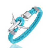 Super Quality Stylish Airplane Shape Bracelets (Pure Colours)