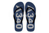 Airbus A340 Text Designed Slippers (Flip Flops)