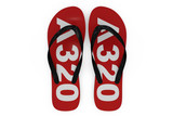 Airbus A320 Text Designed Slippers (Flip Flops)