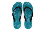 Paper Airplane & Fly Designed Slippers (Flip Flops)