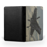 Deparing Jet from Sea Base Printed Passport & Travel Cases