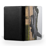 Fighting Falcon F16 From Side Printed Passport & Travel Cases