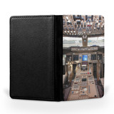 Boeing 747 Cockpit Printed Passport & Travel Cases