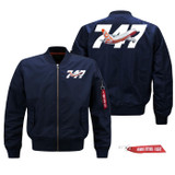 Super Boeing 747-800 Intercontinental Designed Pilot Jackets (Customizable)