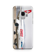 Swiss Airlines Bombardier CS100 Printed Samsung J Cases