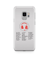 Aviation Alphabet 3 Designed Samsung J Cases