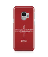 Propeller Shape Aviation Alphabet Designed Samsung J Cases