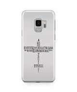 Propeller Shape Aviation Alphabet Designed Samsung J Cases