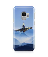 Landing Boeing 747 From Front Printed Samsung J Cases