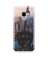Amazing City View from Helicopter Cockpit Printed Samsung J Cases