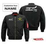 The Airbus A350 WXB Designed Pilot Jackets (Customizable)