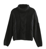 Knitted Turtleneck Sweater