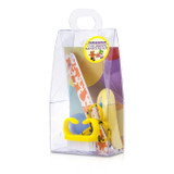 Children's Care Kit: Baby Nail Clipper+ Baby Nail File+ Nail Brush+ Baby Nail Scissors - 4pcs